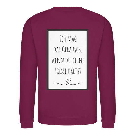 Ich mag das Geräusch - Basic Sweatshirt