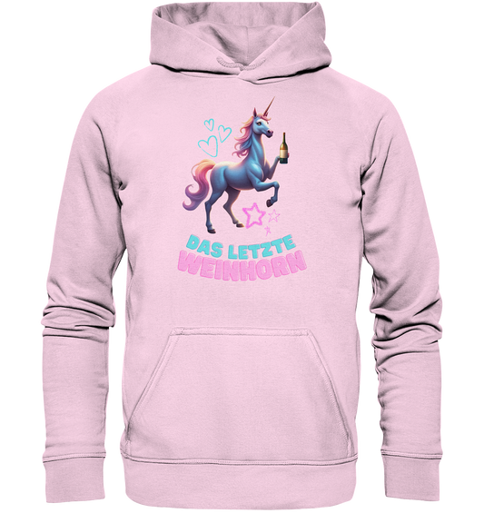 Das letzte Weinhorn - Basic Unisex Hoodie