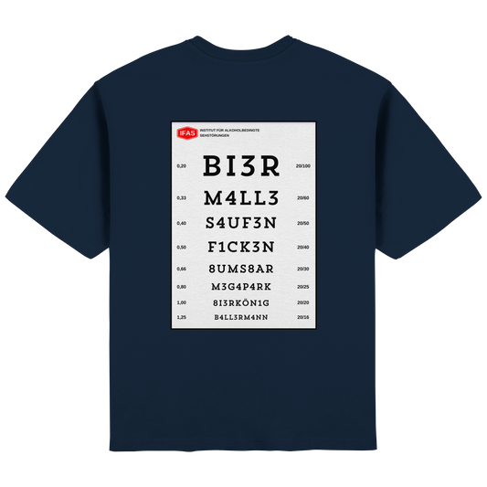 Sehtafel Malle - Streetwear Oversized T-Shirt