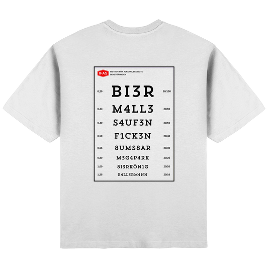Sehtafel Malle - Streetwear Oversized T-Shirt