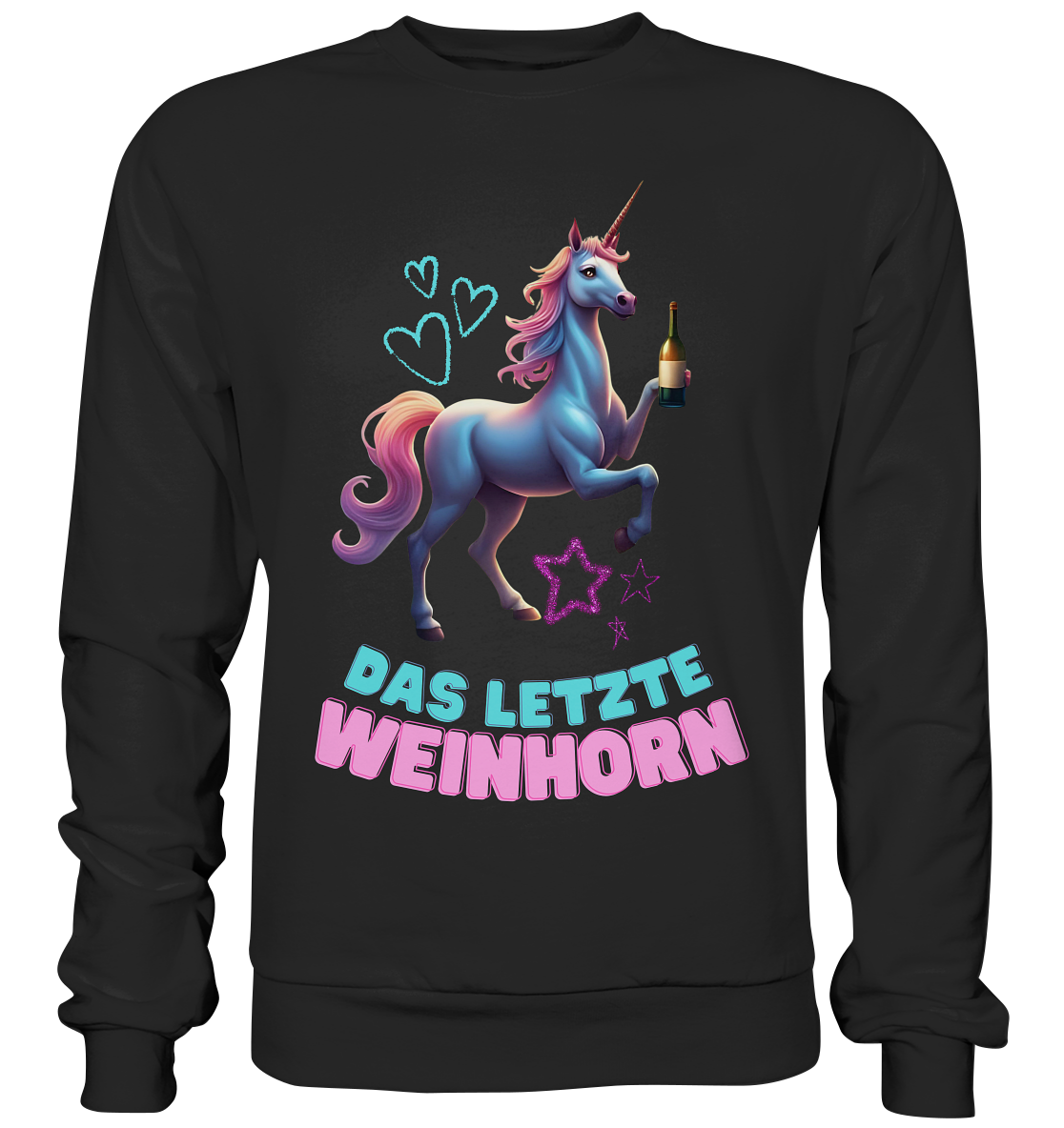 Das letzte Weinhorn - Basic Sweatshirt