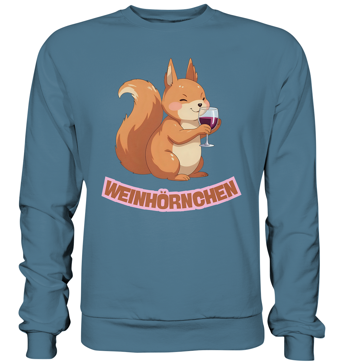 Weinhörnchen - Basic Sweatshirt