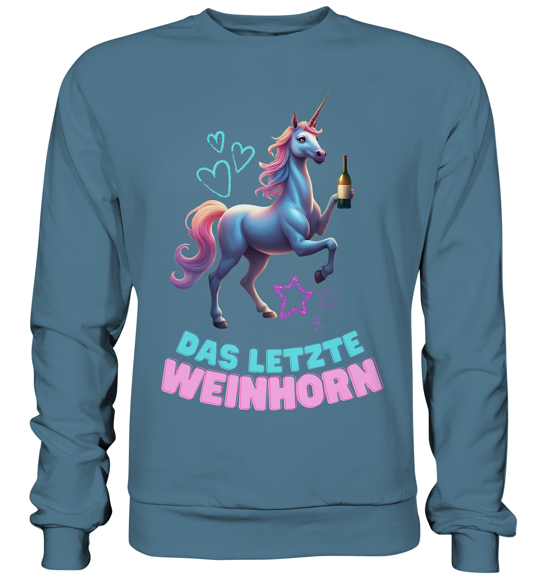 Das letzte Weinhorn - Basic Sweatshirt