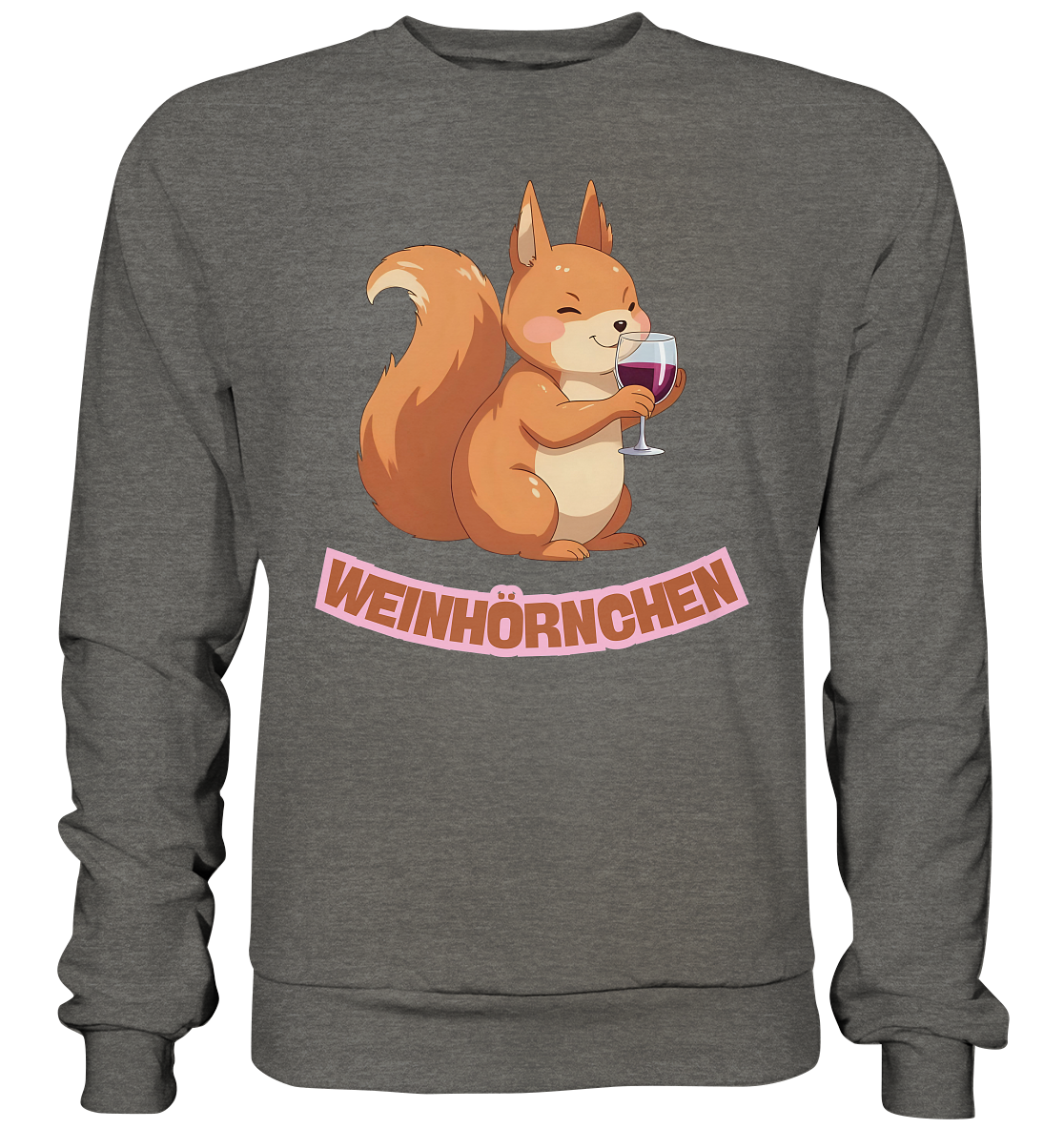 Weinhörnchen - Basic Sweatshirt