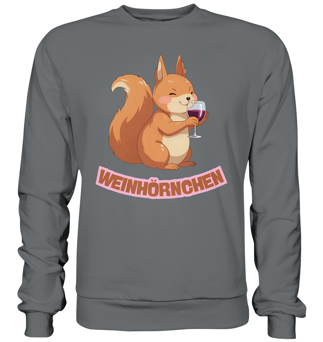Weinhörnchen - Basic Sweatshirt