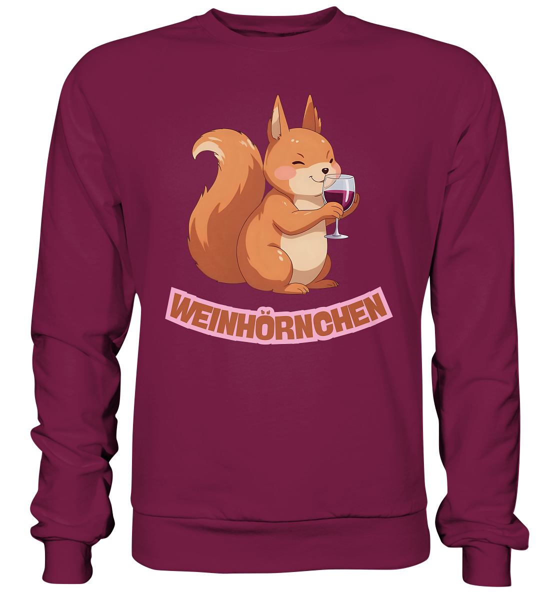 Weinhörnchen - Basic Sweatshirt