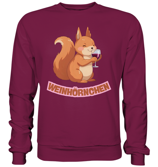 Weinhörnchen - Basic Sweatshirt