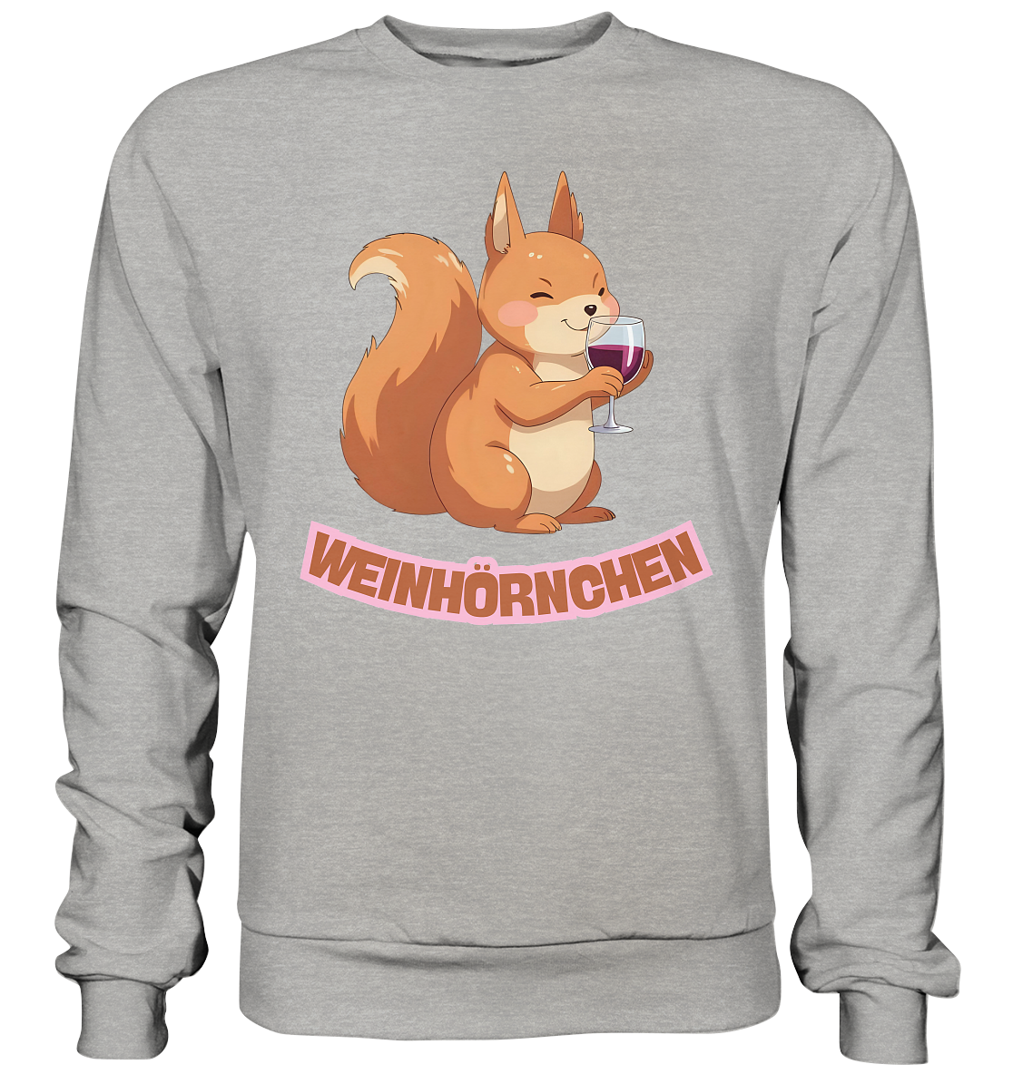 Weinhörnchen - Basic Sweatshirt