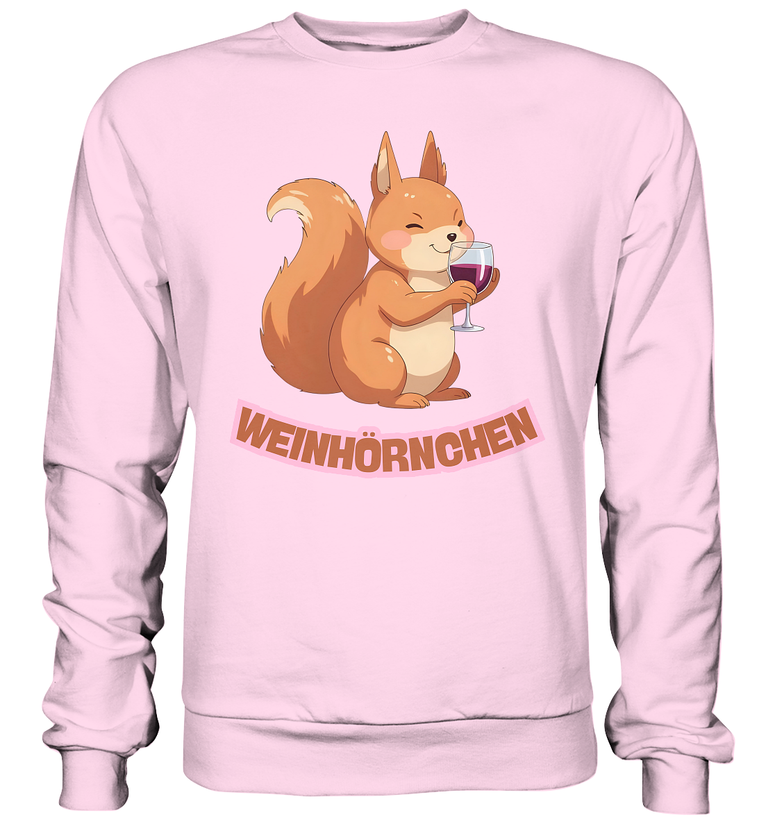 Weinhörnchen - Basic Sweatshirt