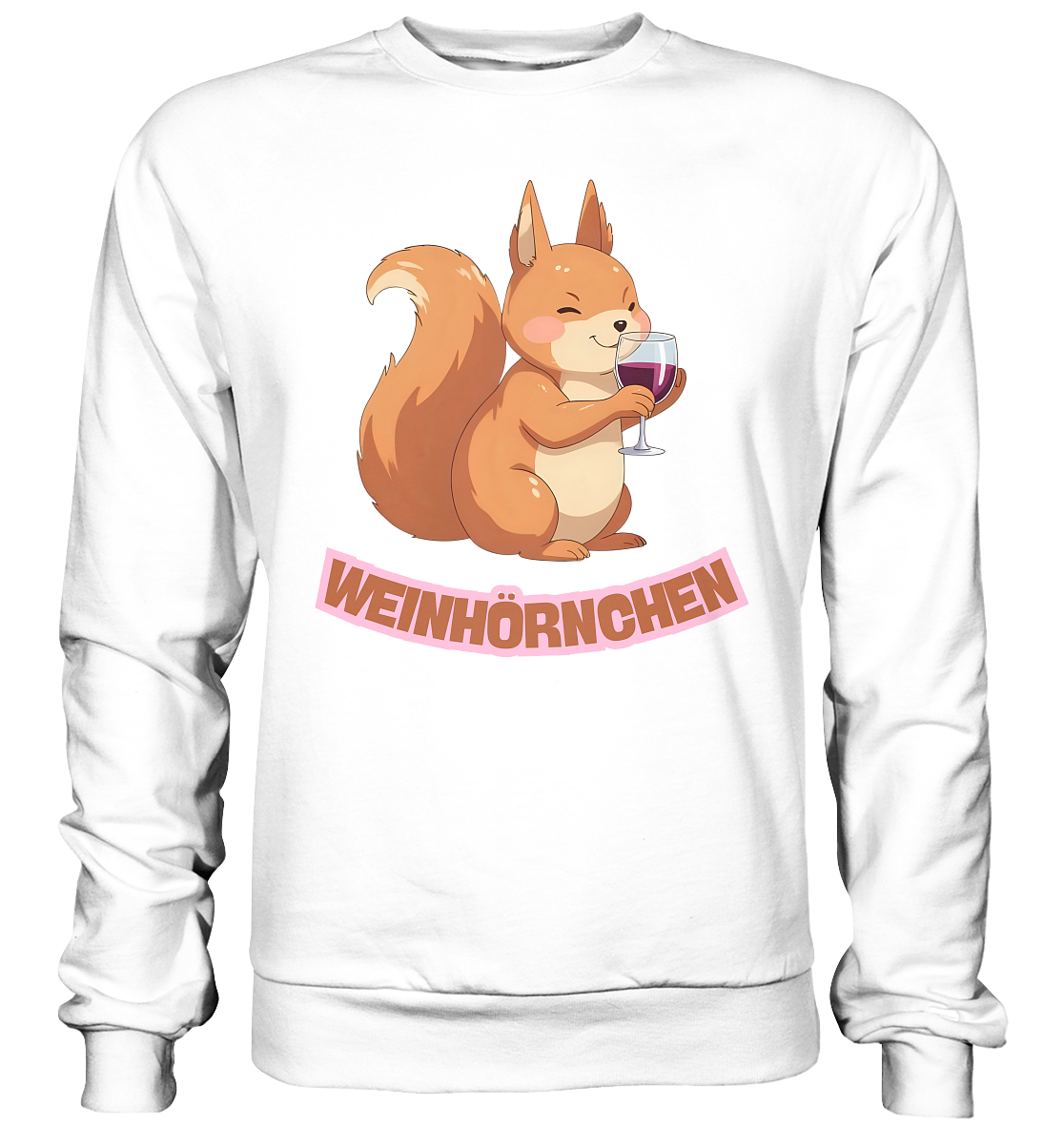 Weinhörnchen - Basic Sweatshirt