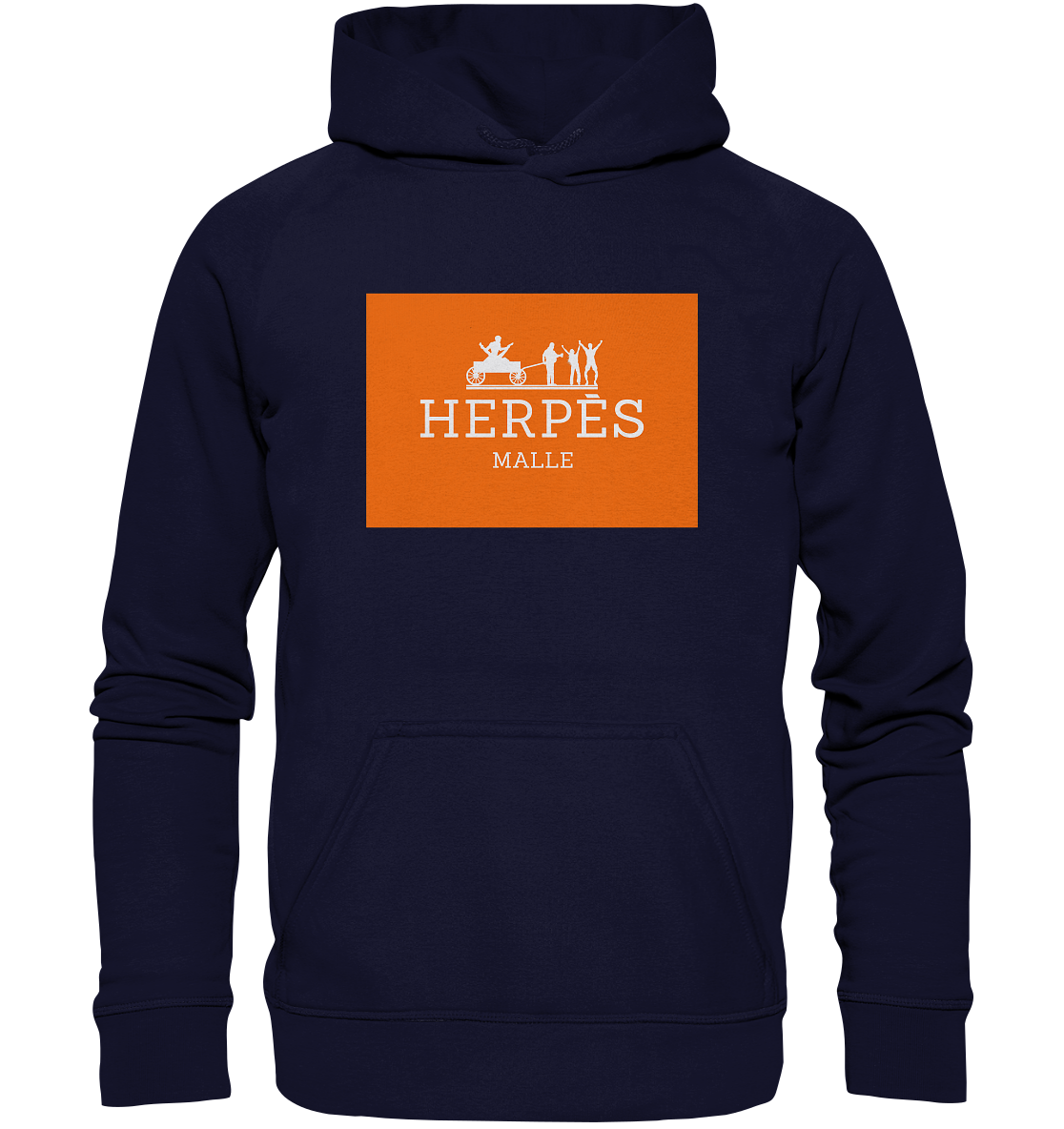 Herpés Malle - Basic Unisex Hoodie