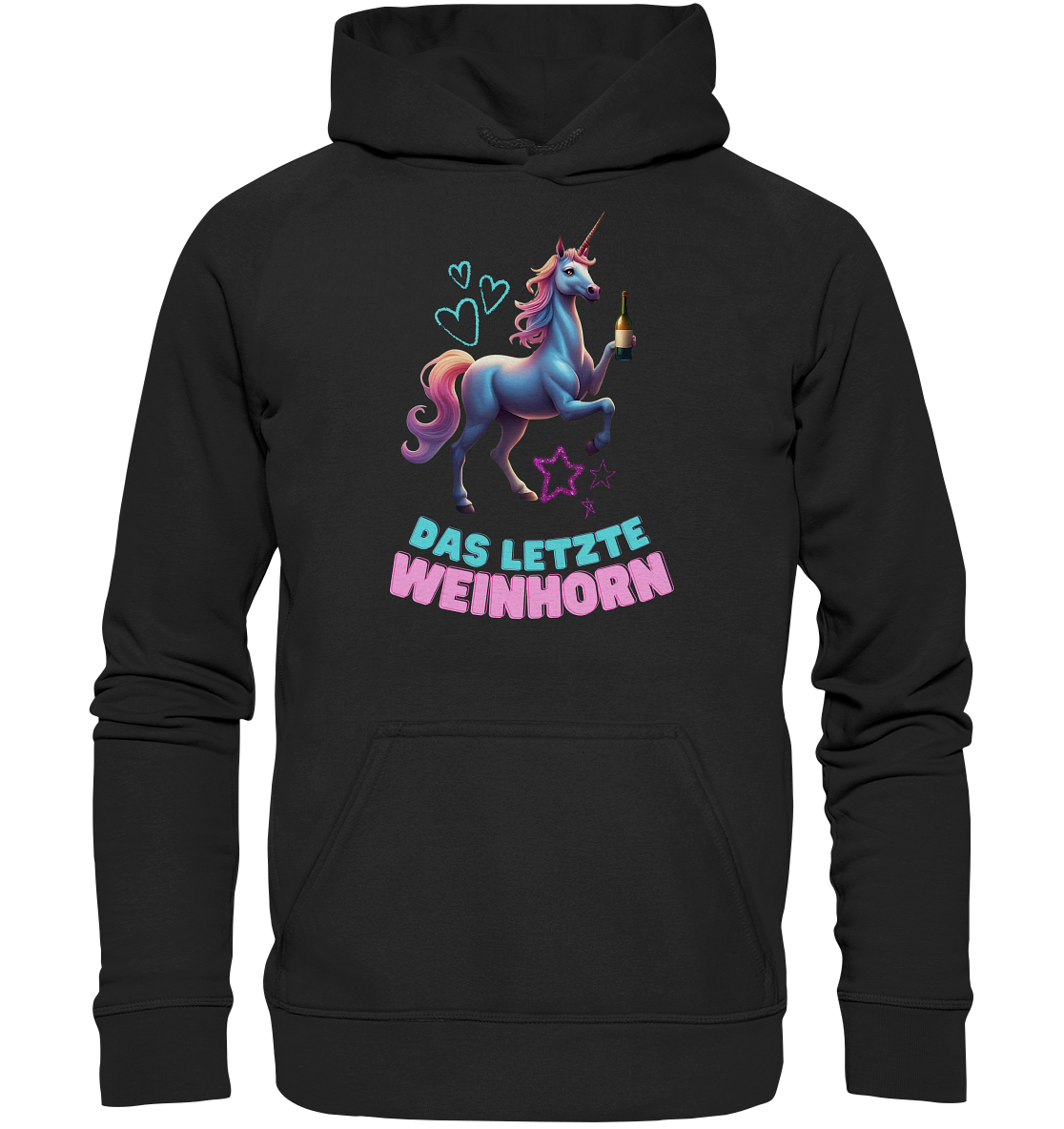 Das letzte Weinhorn - Basic Unisex Hoodie