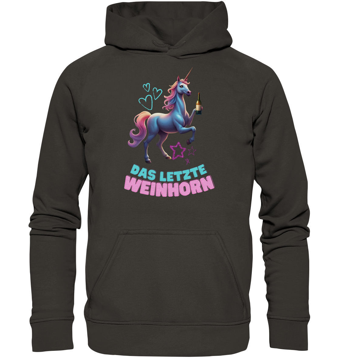 Das letzte Weinhorn - Basic Unisex Hoodie