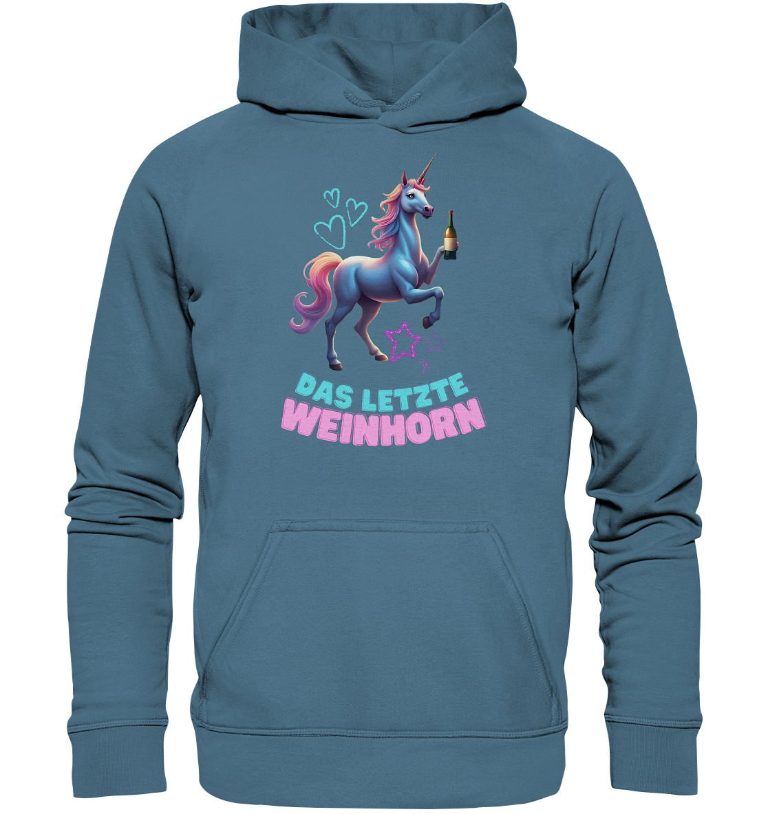 Das letzte Weinhorn - Basic Unisex Hoodie