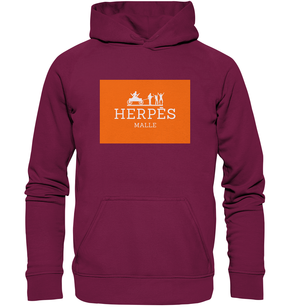 Herpés Malle - Basic Unisex Hoodie