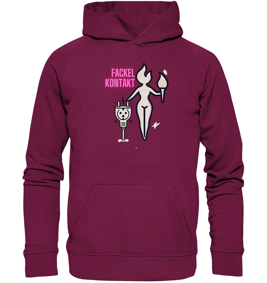 Fackelkontakt - Basic Unisex Hoodie