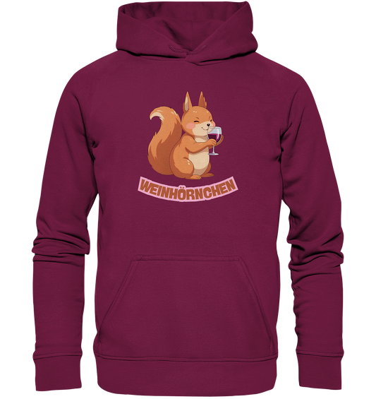 Weinhörnchen - Basic Unisex Hoodie