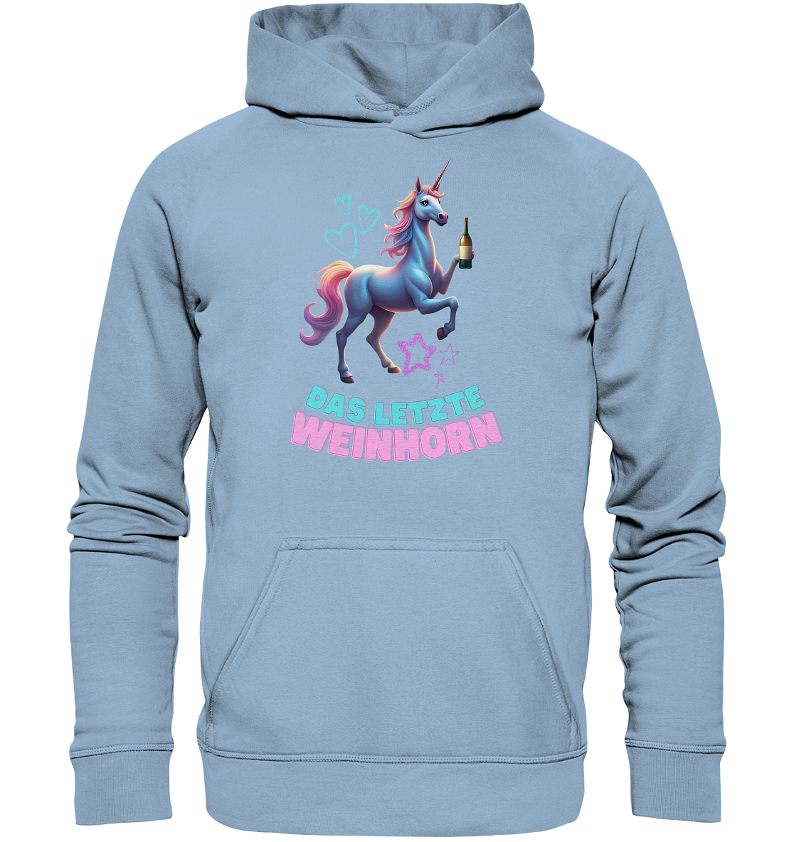 Das letzte Weinhorn - Basic Unisex Hoodie