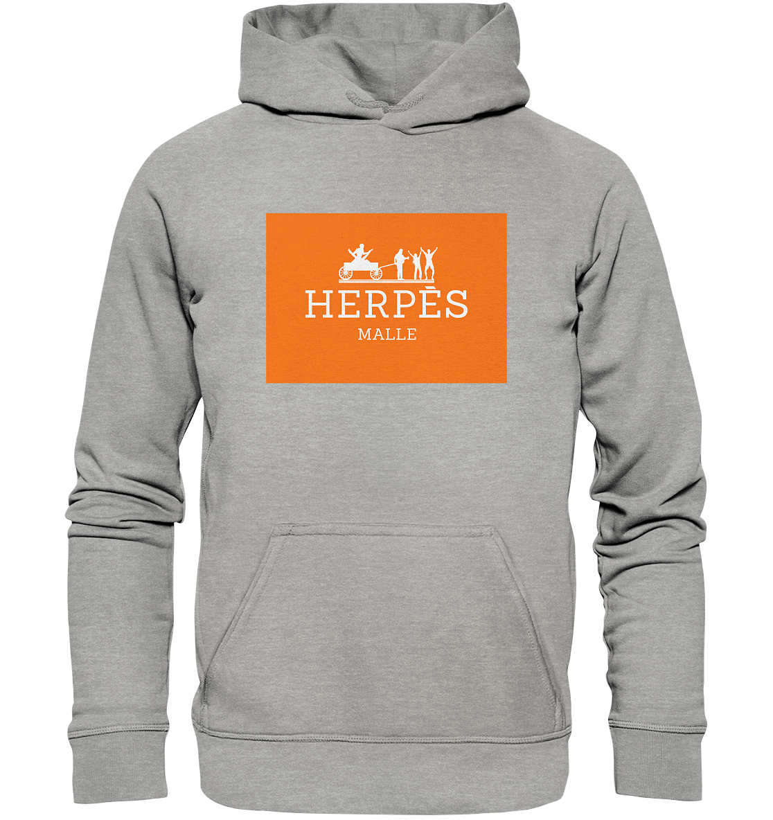 Herpés Malle - Basic Unisex Hoodie