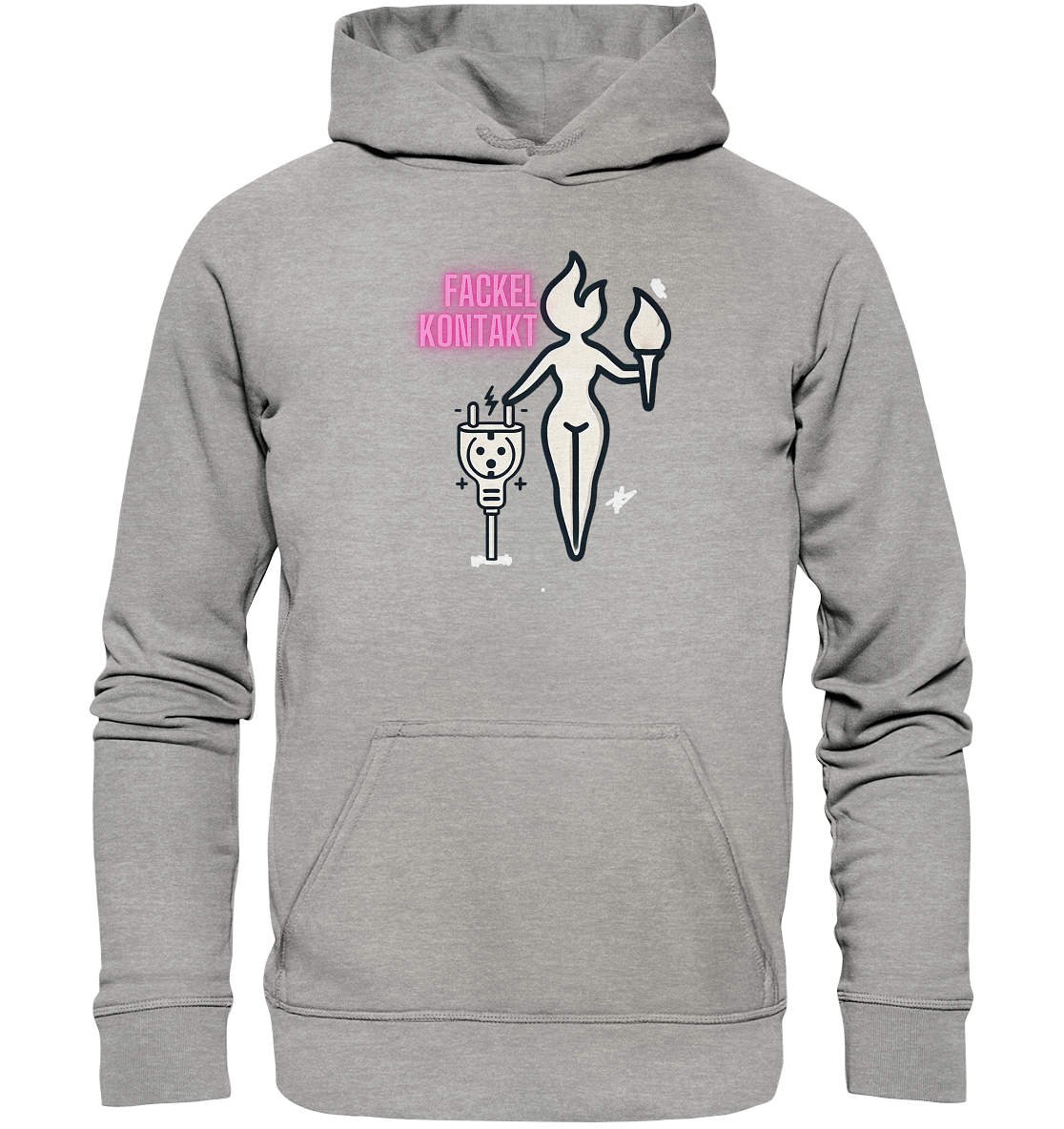 Fackelkontakt - Basic Unisex Hoodie