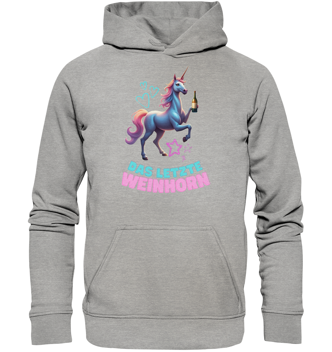 Das letzte Weinhorn - Basic Unisex Hoodie