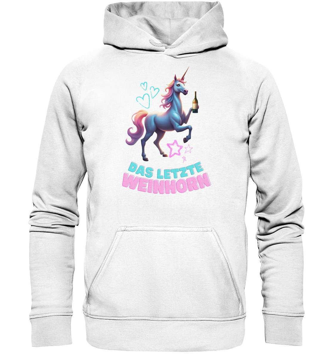 Das letzte Weinhorn - Basic Unisex Hoodie