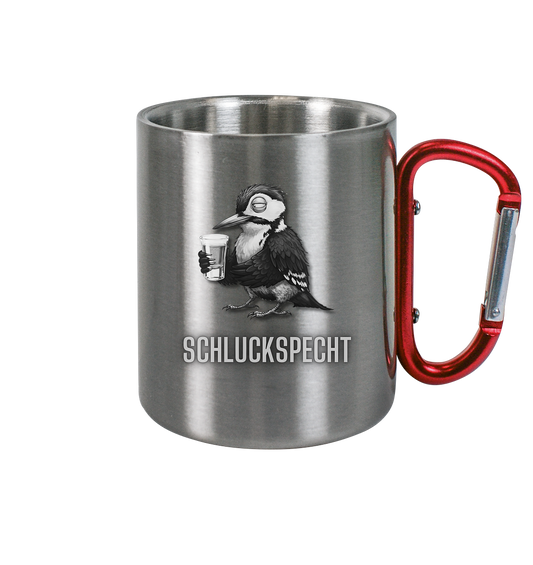 Schluckspecht - Edelstahl Tasse