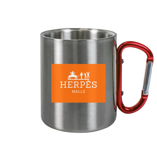 Herpés Malle - Edelstahl Tasse