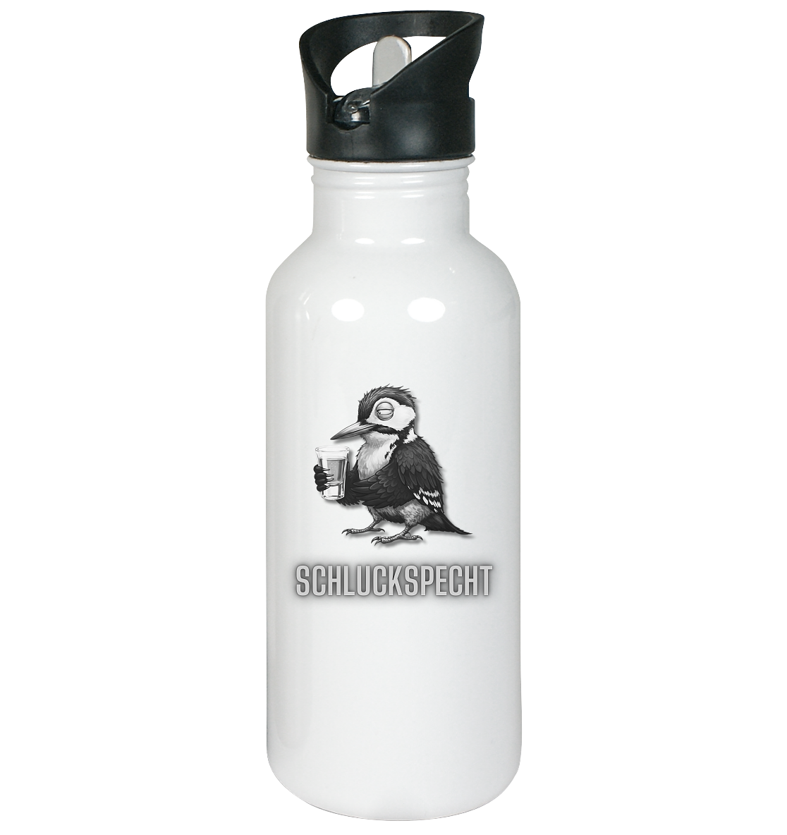 Schluckspecht - Edelstahl-Trinkflasche