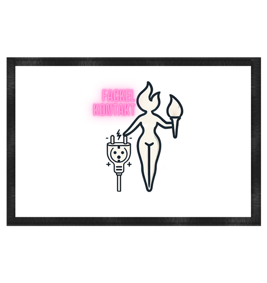 Fackelkontakt - Fußmatte 60x40cm