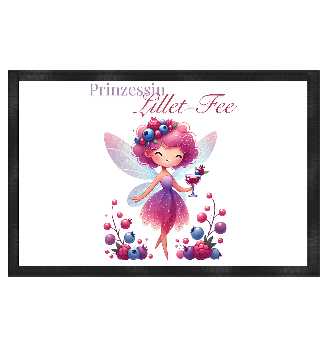 Prinzessin Lillet-Fee - Fußmatte 60x40cm