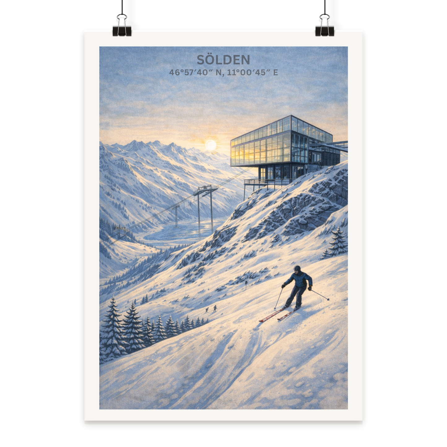 Sölden - Poster Din A2 (hoch)