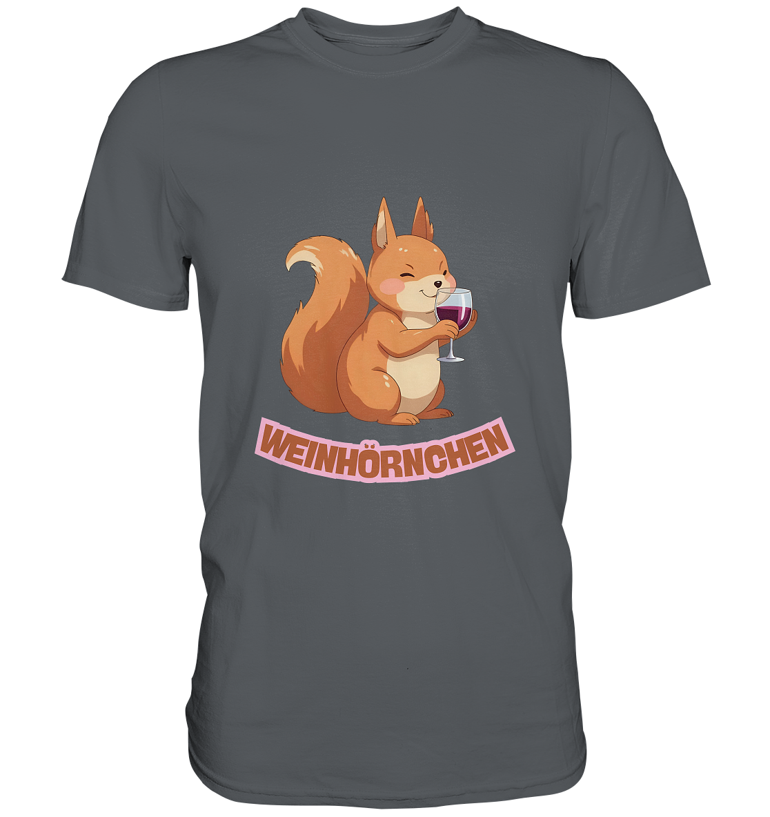 Weinhörnchen - Premium Shirt