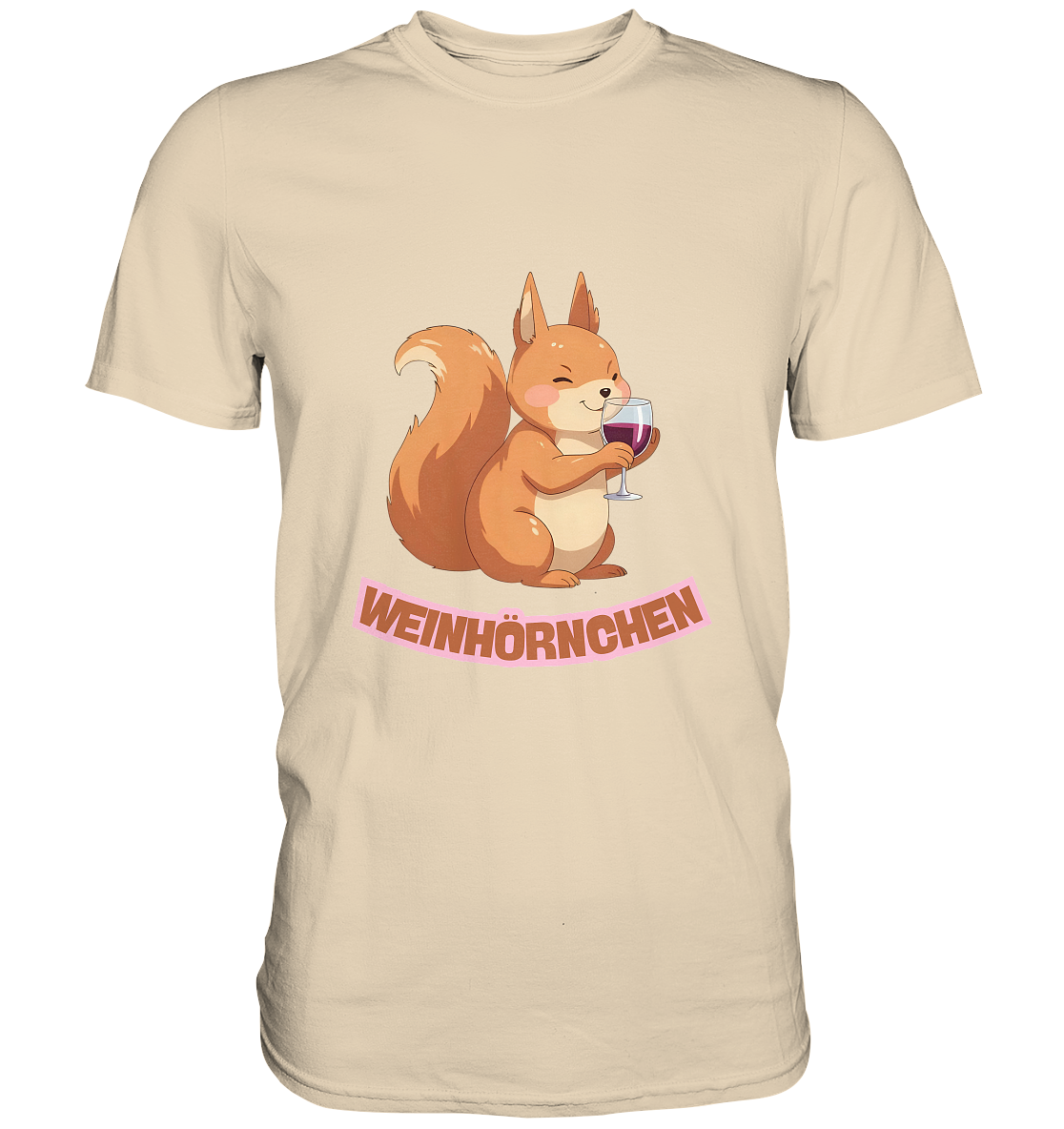 Weinhörnchen - Premium Shirt