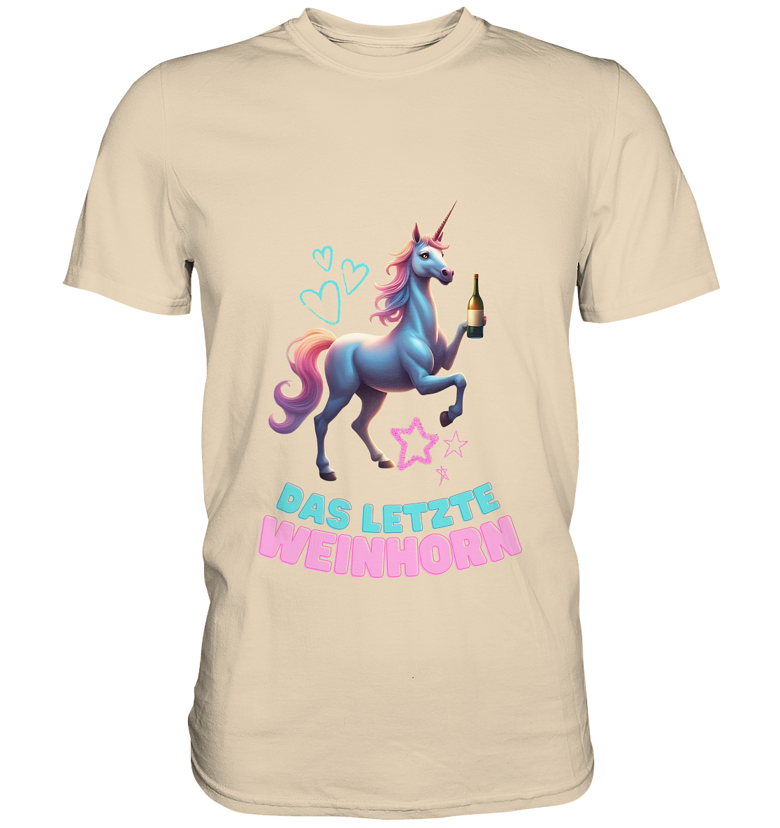 Das letzte Weinhorn - Premium Shirt