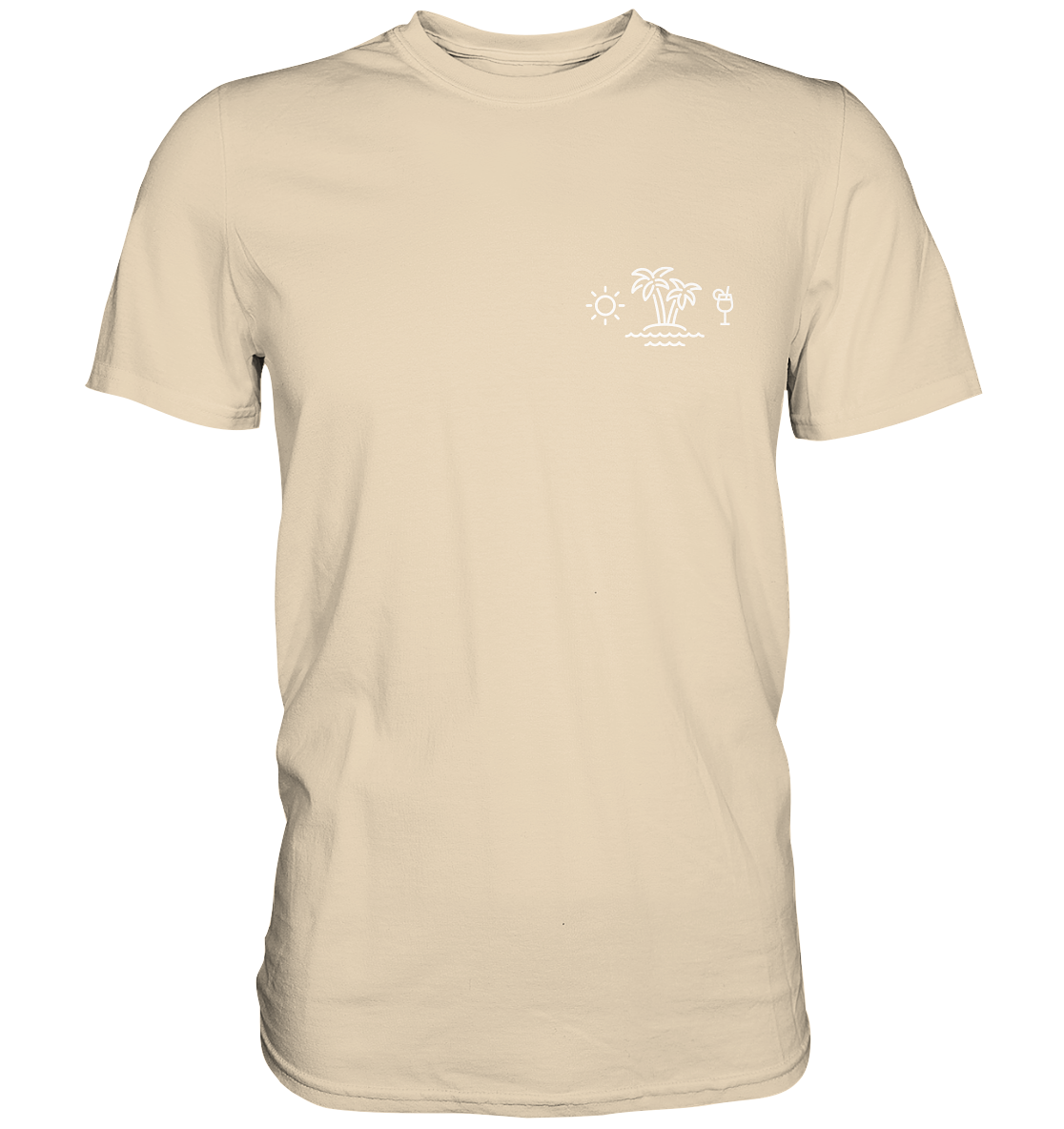 Sonne, Insel & Aperol - Premium Shirt