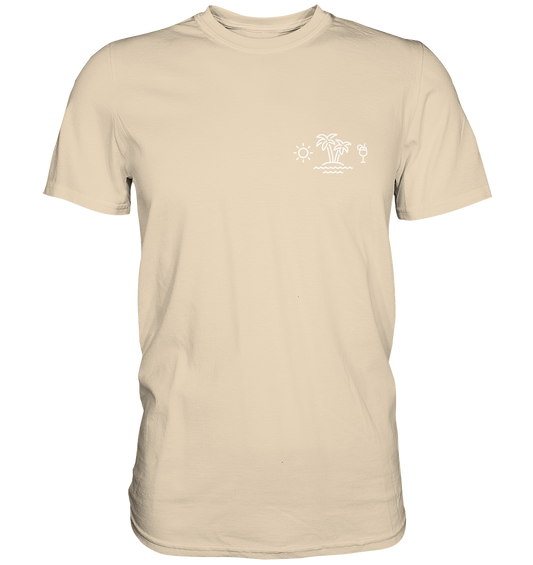 Sonne, Insel & Aperol - Premium Shirt