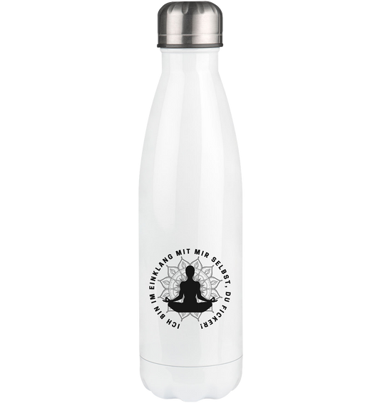 Ich bin im Einklang mit mir selbst - Thermoflasche 500ml